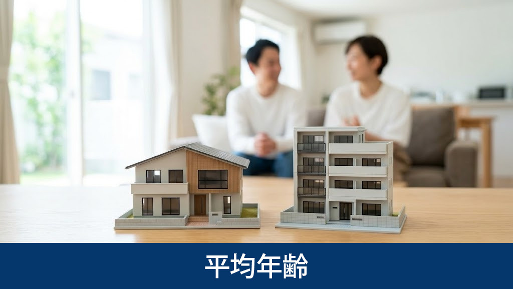 住宅タイプ別の平均年齢