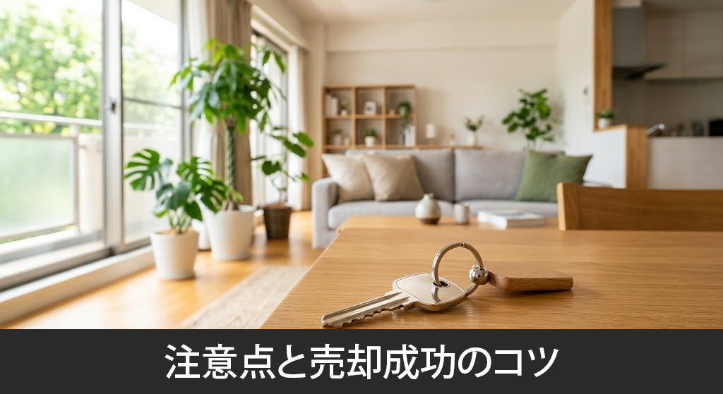 失敗しないための注意点と売却成功のコツ