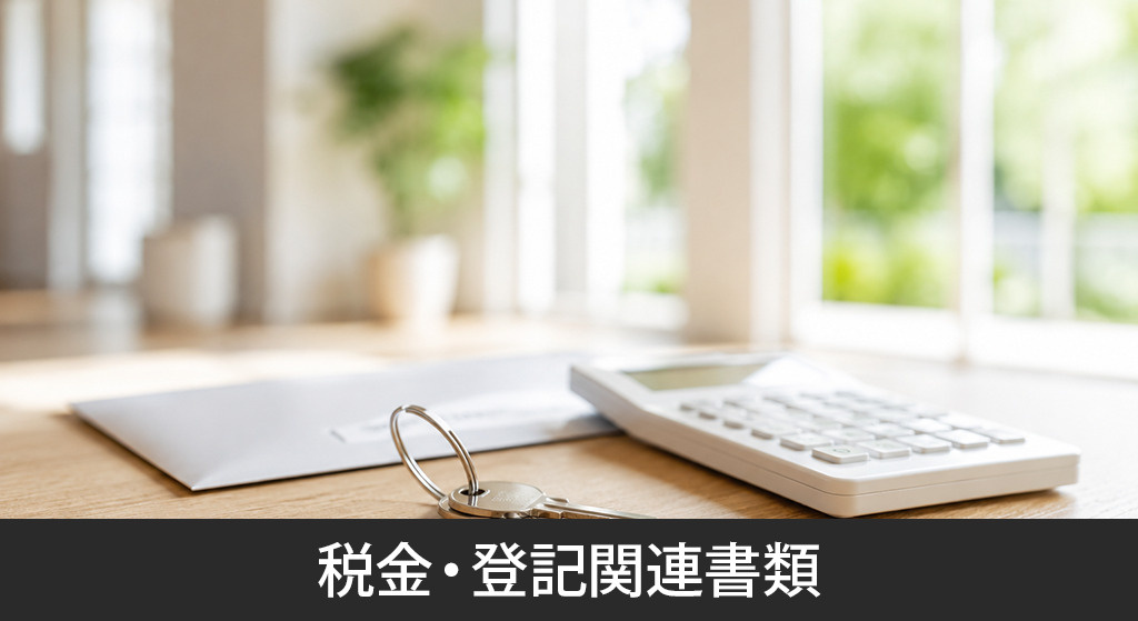 決済・引渡し日に必要な税金・登記関連書類