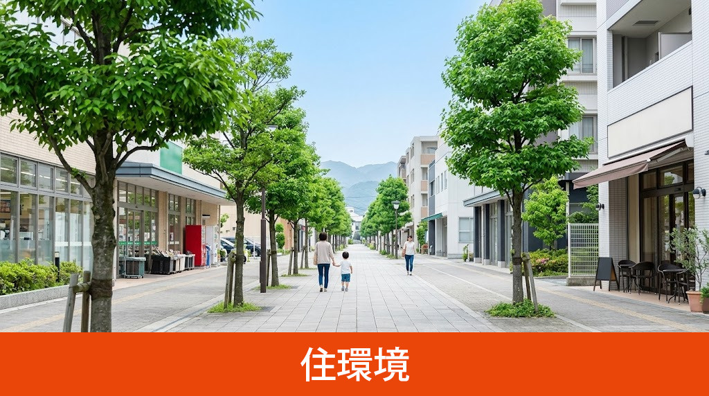 筑前前原駅の住環境