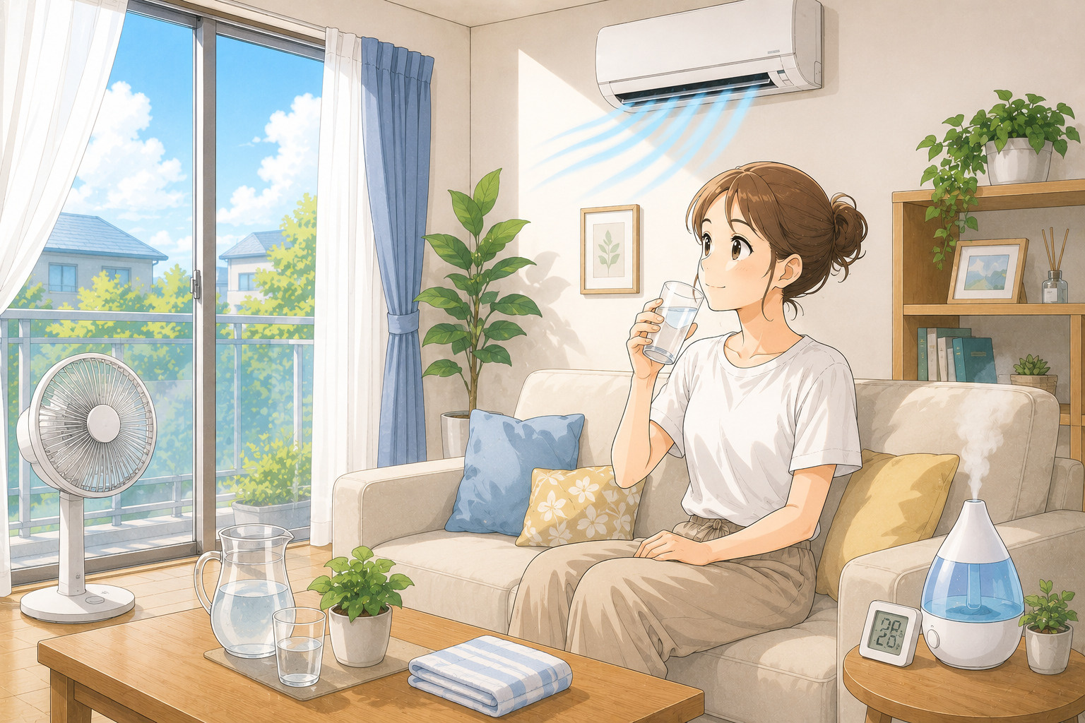 賃貸住宅で熱中症を防ぐために｜室内でも気を付けたいポイントの画像