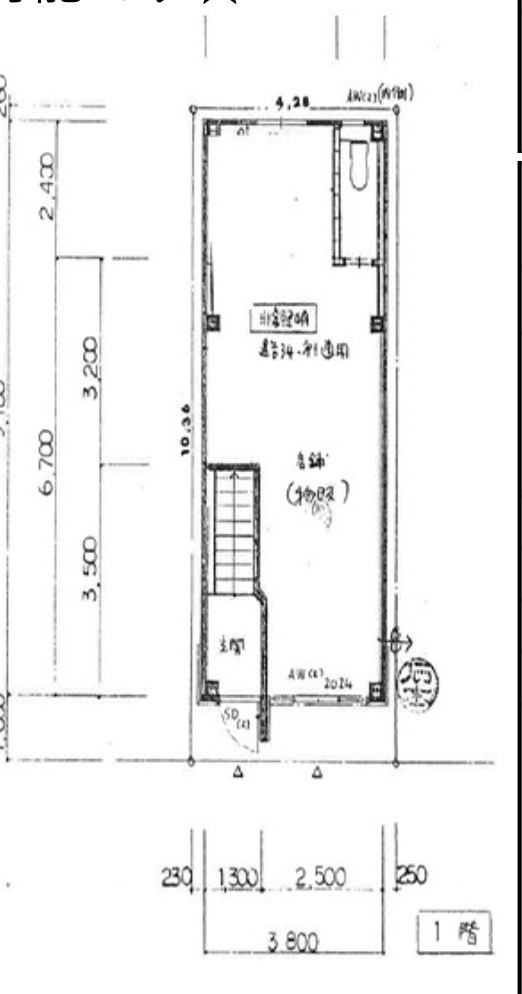 超人気中崎町エリア！１階路面店舗！約10坪！何商相談可能！の画像