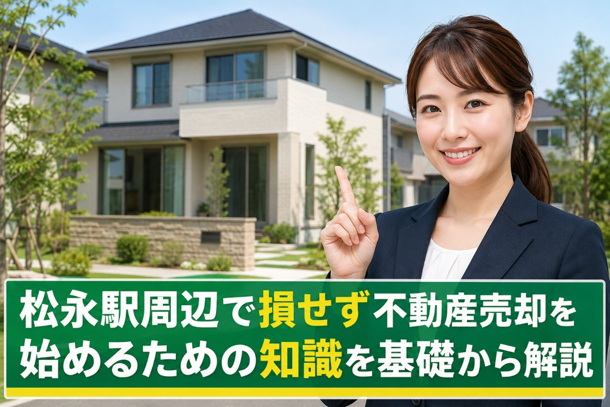 松永駅周辺で損せず不動産売却を始めるための知識を基礎から解説の画像