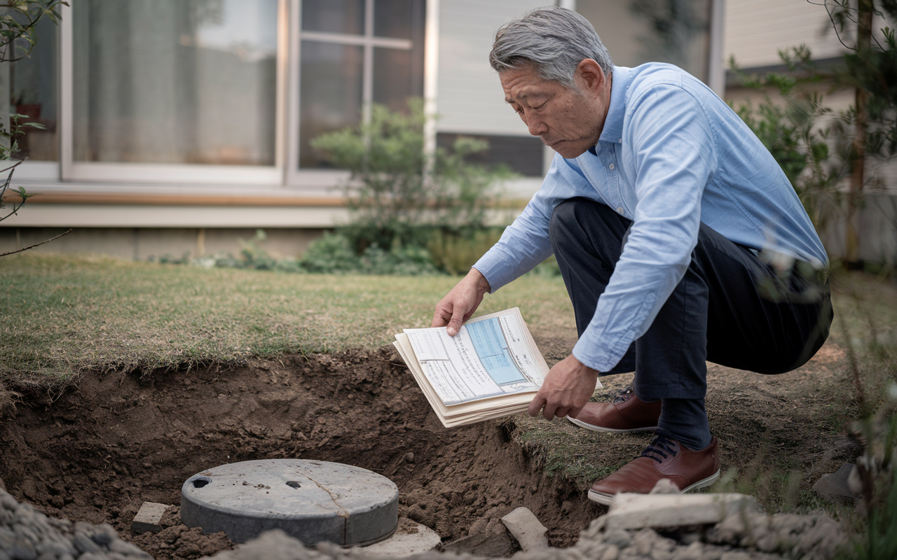 土地売却前の調査は必要？地中埋設物や井戸浄化槽の確認ポイントの画像