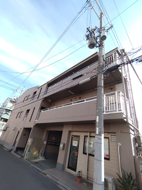 【平野駅徒歩7分】平野区平野西4丁目 1LDK♪角部屋・最上階・敷金0円・2人入居可の南向きマンションの画像