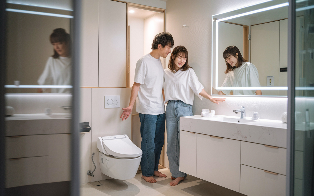 中古住宅の水回りリノベーション入門！トイレと洗面台リフォームで快適な暮らしを実現の画像