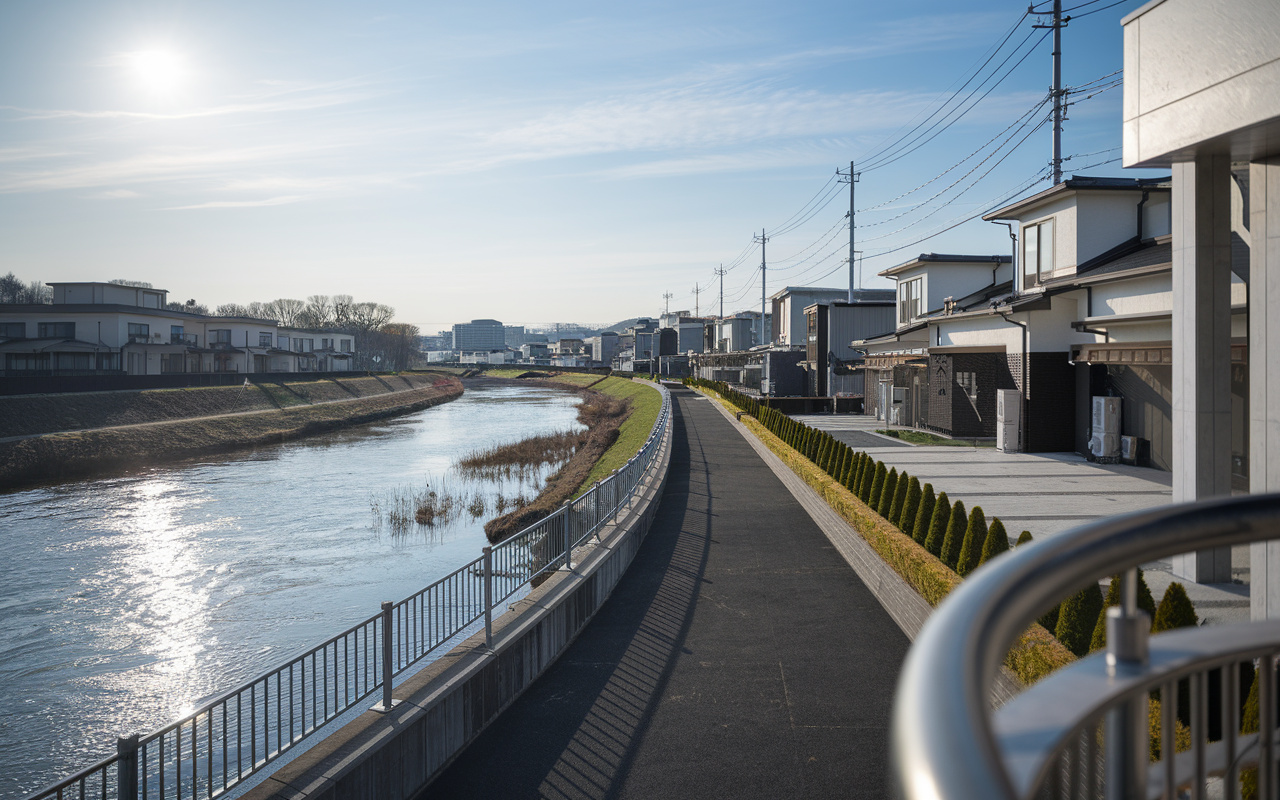 川沿い物件の水害リスクは大丈夫?購入前の注意点を整理の画像