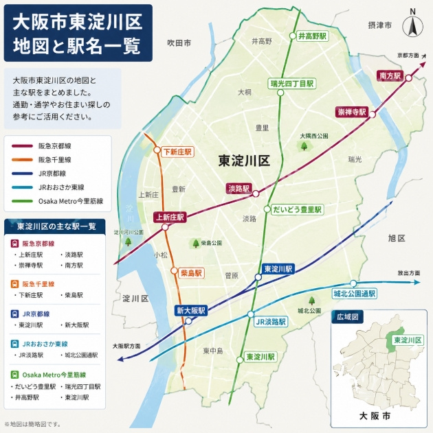 東淀川区はこんな人におすすめ！の画像