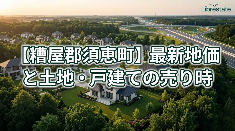 【糟屋郡須恵町】スマートIC周辺の地価動向と土地売却の売り時の画像