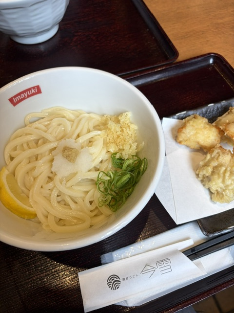 大阪で讃岐うどんの画像