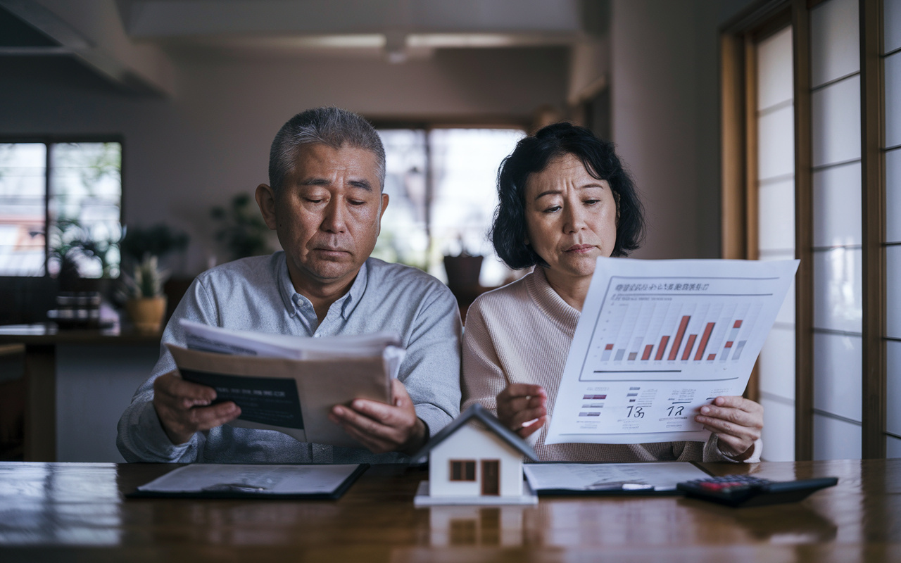 熟年離婚で不動産の財産分与はどうなる？老後を見据えた資産シミュレーションの考え方の画像