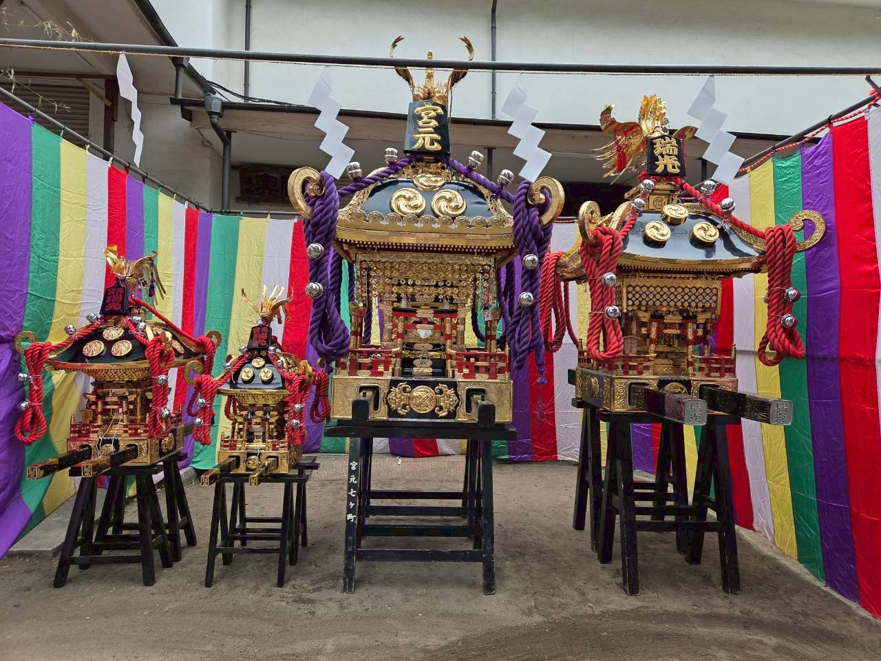 今年も地元のお祭りに参加してきました(^^♪の画像