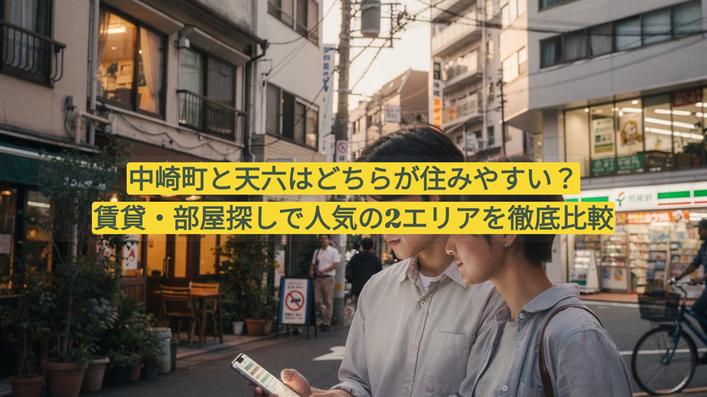中崎町と天六はどちらが住みやすい？賃貸・部屋探しで人気の2エリアを徹底比較の画像