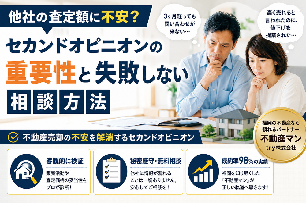 他社の査定額に不安？セカンドオピニオンの重要性と失敗しない相談方法について解説の画像