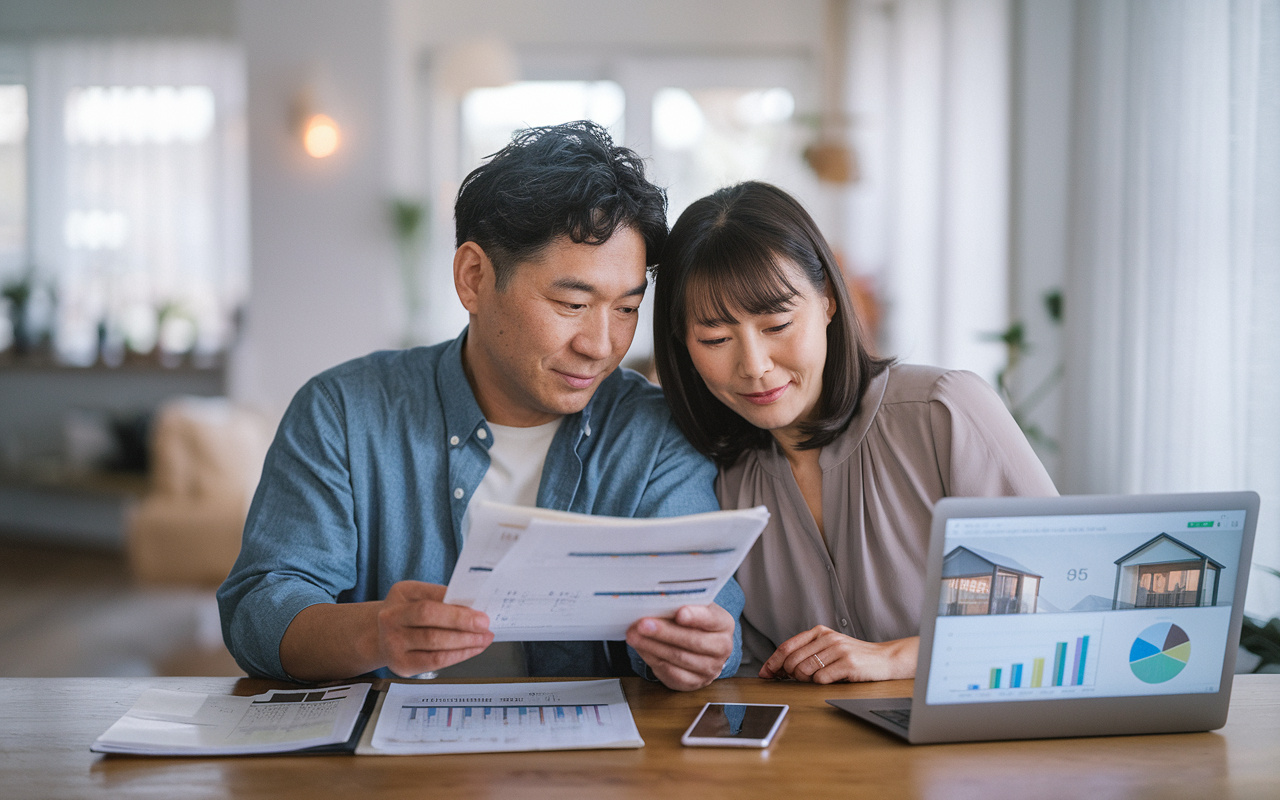 40代から始める不動産投資で老後に備える！安定収入を目指す資産形成の考え方の画像