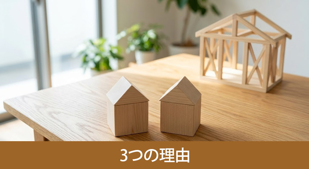 建売住宅と注文住宅で耐震性に差がない3つの理由