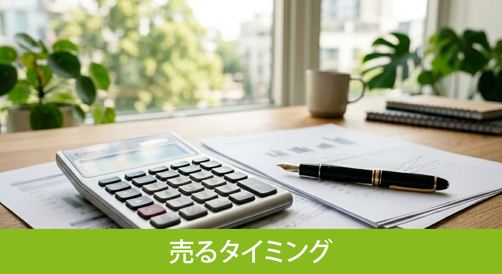 譲渡所得税から逆算する土地を売るタイミング