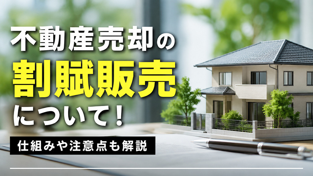 不動産売却の割賦販売について！仕組みや注意点も解説の画像