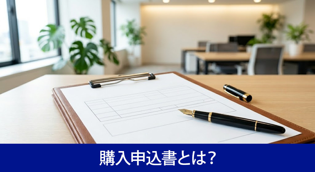 購入申込書とは？