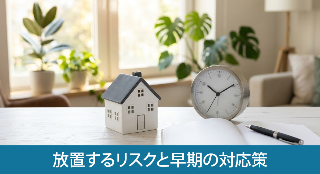 空き家を放置するリスクと早期の対応策
