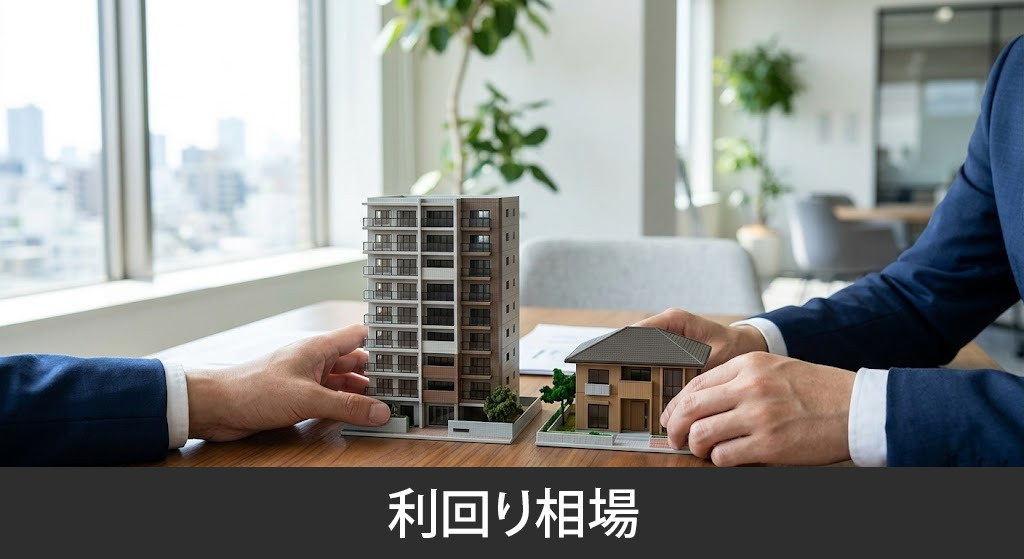 物件やエリアで変わる利回り相場