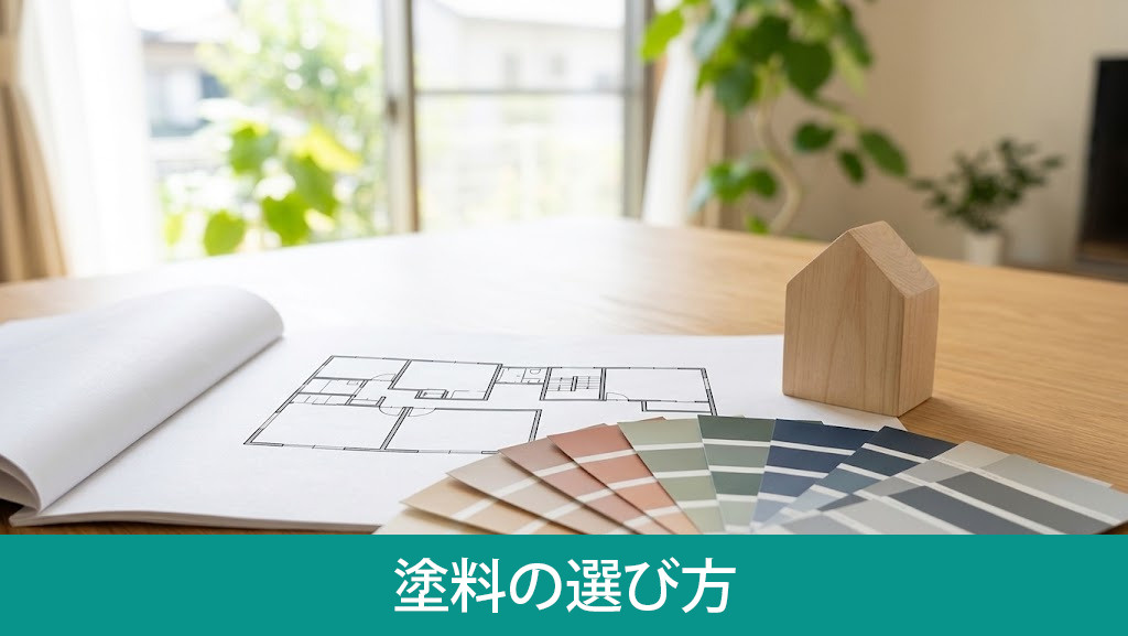 マイホームに最適な塗料の選び方