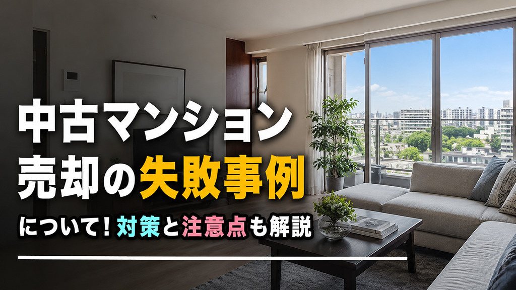 中古マンション売却の失敗事例について！対策と注意点も解説の画像
