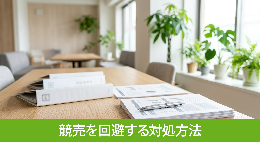 競売を回避する対処方法