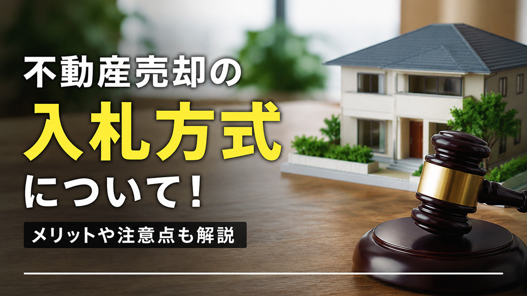 不動産売却の入札方式について！メリットや注意点も解説の画像