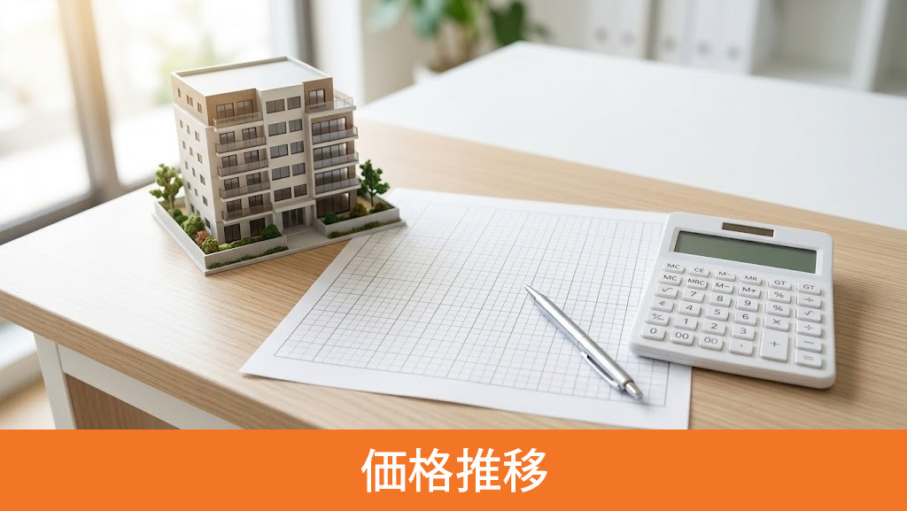 築年数で変わる中古マンションの価格推移