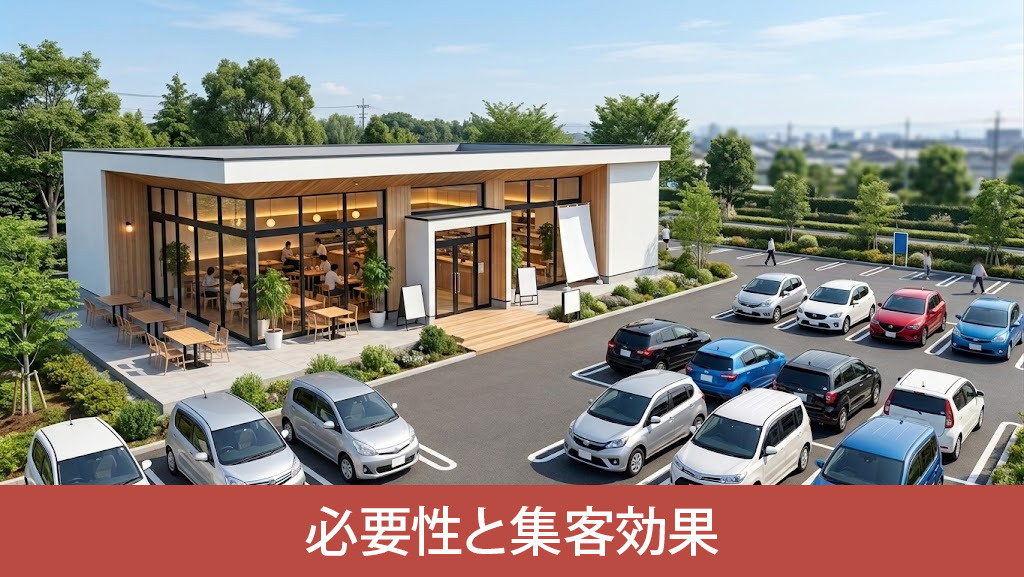 飲食店における駐車場の必要性と集客効果