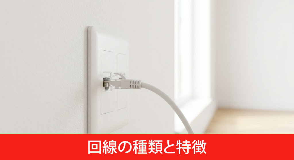 導入前に知るべき回線の種類と特徴