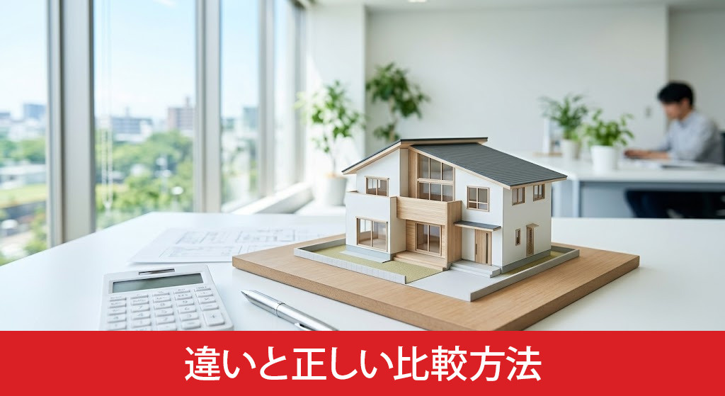 建築面積・敷地面積との違いと正しい比較方法