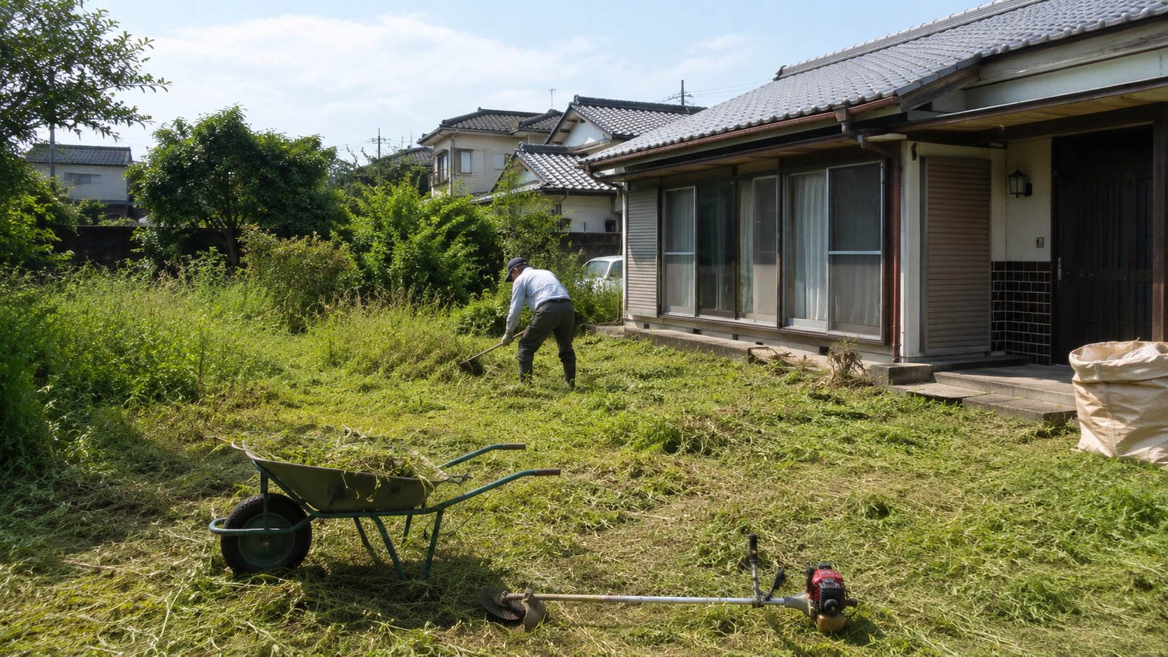 空家を近所からの苦情なく管理するには？放置した草への対策と相談先を解説の画像
