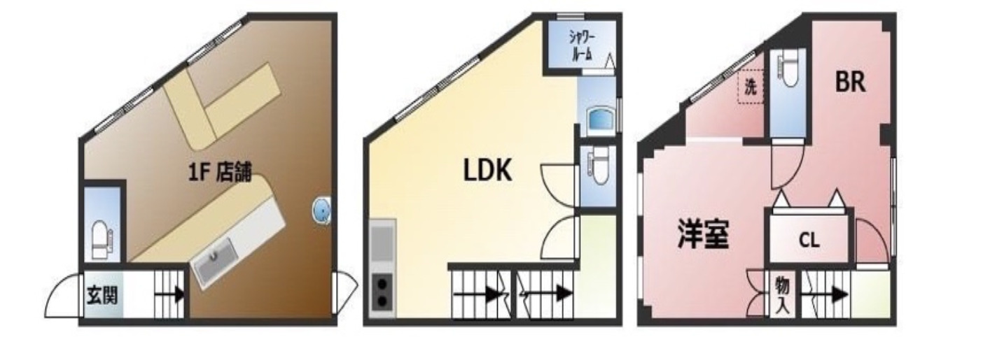 関目高殿エリア！路面住居付１棟貸店舗！約20.5坪！業種相談！の画像