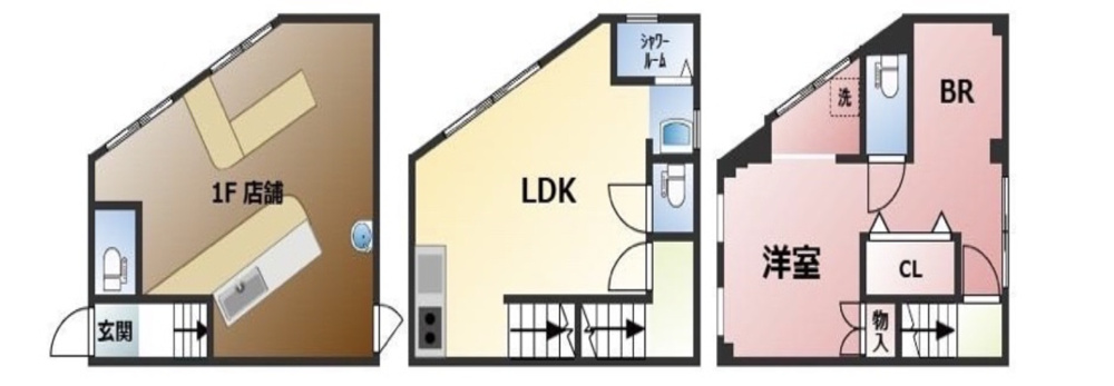 関目高殿エリア！路面住居付１棟貸店舗！約20.5坪！業種相談！の画像