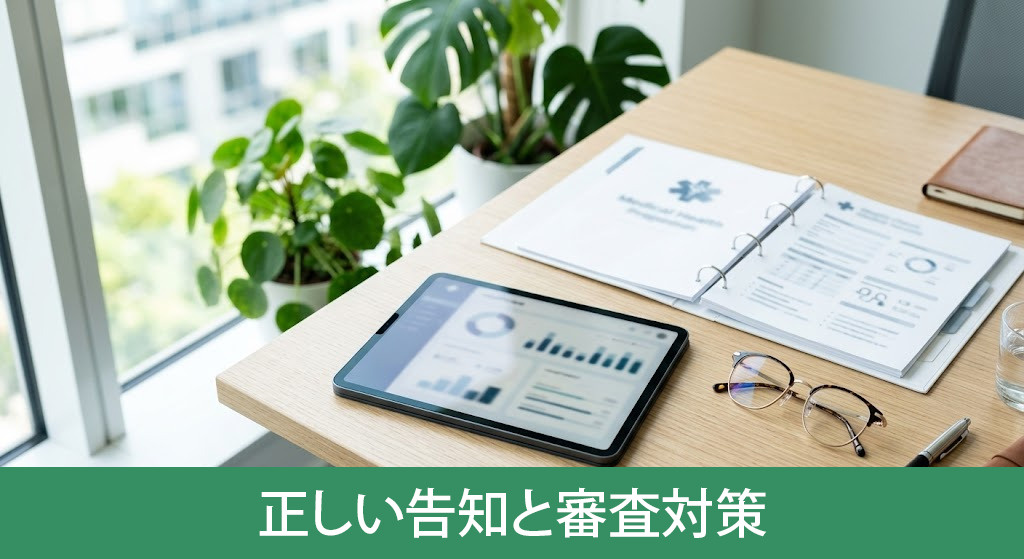 告知義務違反を防ぐ正しい告知と審査対策