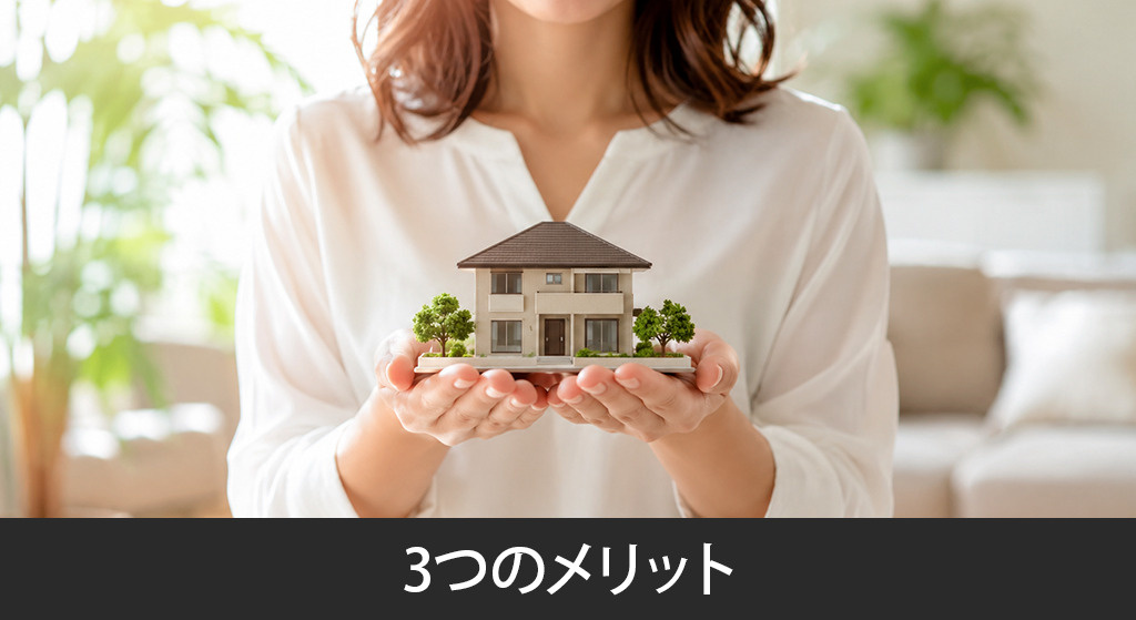 不動産買取を選ぶ3つのメリット