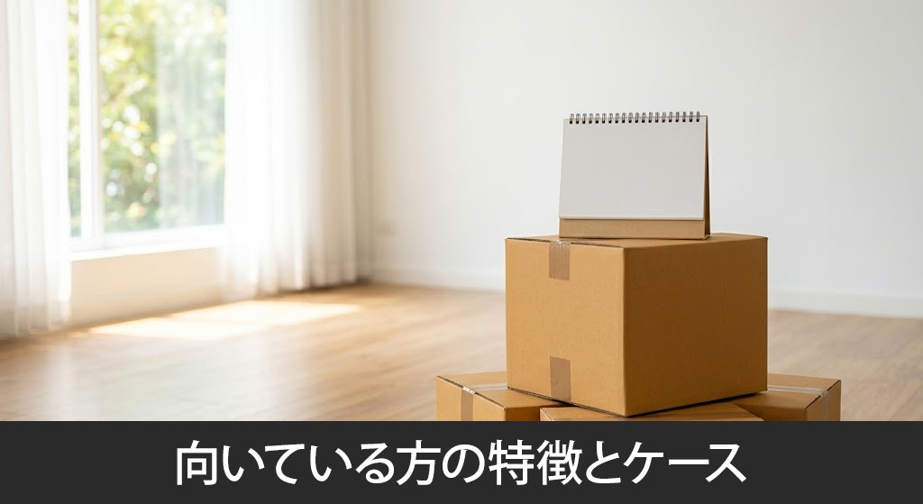 不動産買取に向いている方の特徴とケース