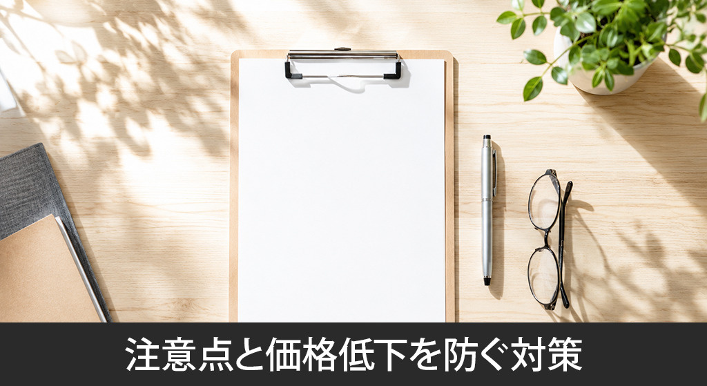 不動産買取の注意点と価格低下を防ぐ対策
