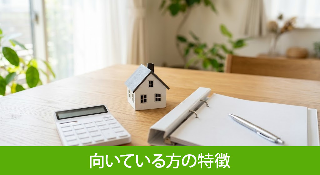 不動産買取が向いている方の特徴