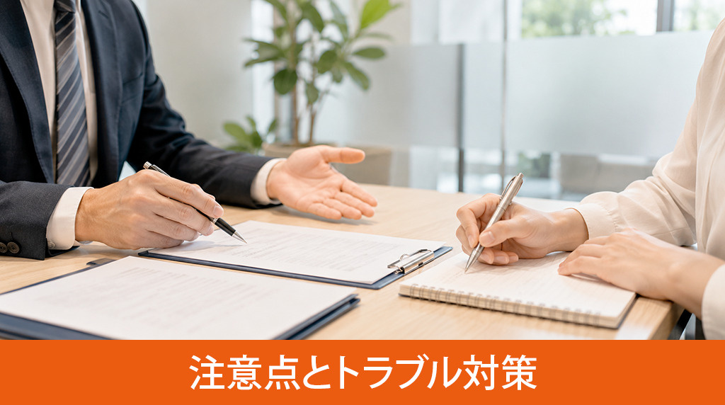 重要事項説明を受ける際の注意点とトラブル対策