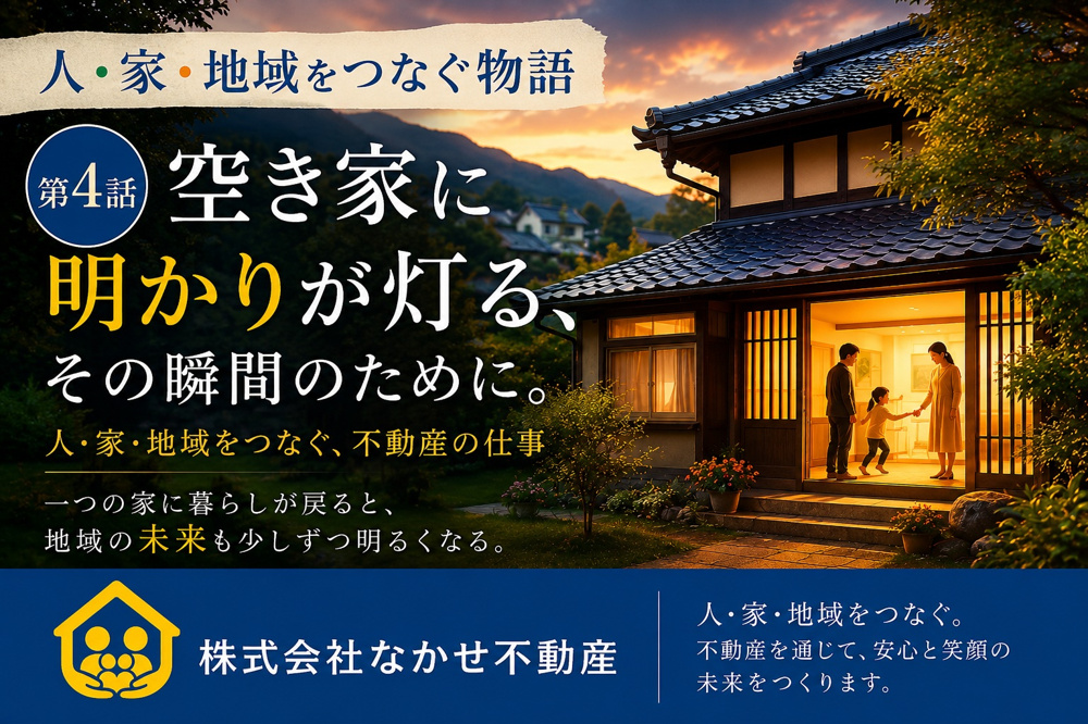 創業ストーリー＜第4話＞ 空き家に明かりが灯る、その瞬間のために。の画像