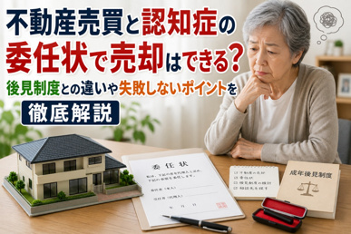 不動産売買と認知症の委任状で売却はできる？後見制度との違いや失敗しないポイントを徹底解説の画像