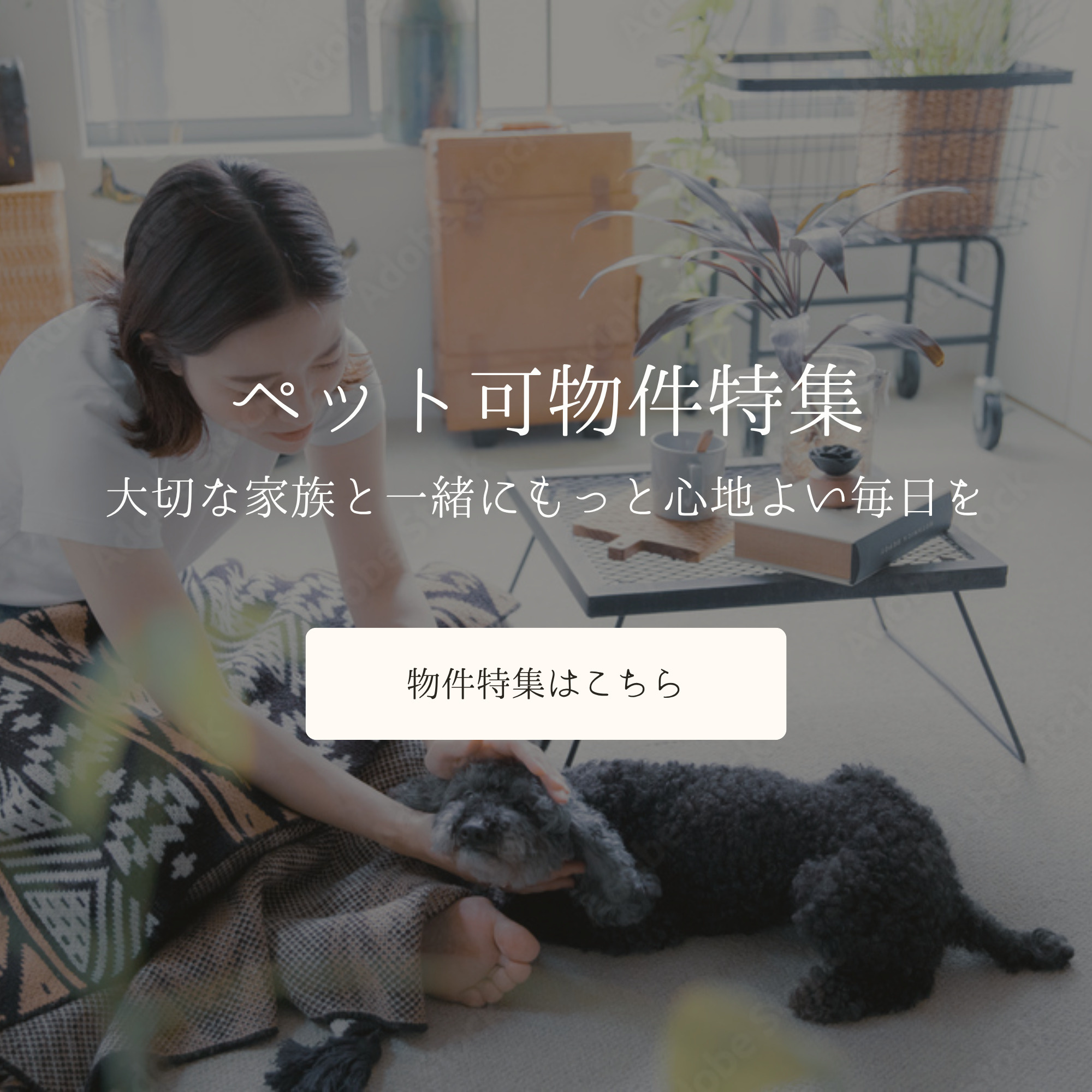 ペット可物件特集