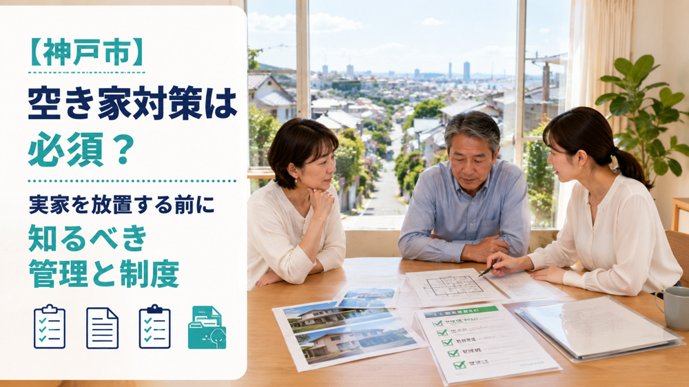 神戸市の空き家対策は必須？実家を放置する前に知るべき管理と制度の画像