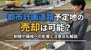 都市計画道路予定地の売却は可能？制限や価格への影響と注意点も解説の画像