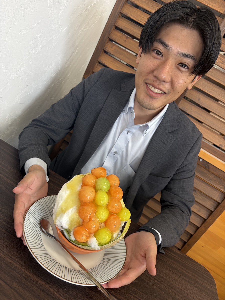 江北7丁目のかき氷屋さんの画像
