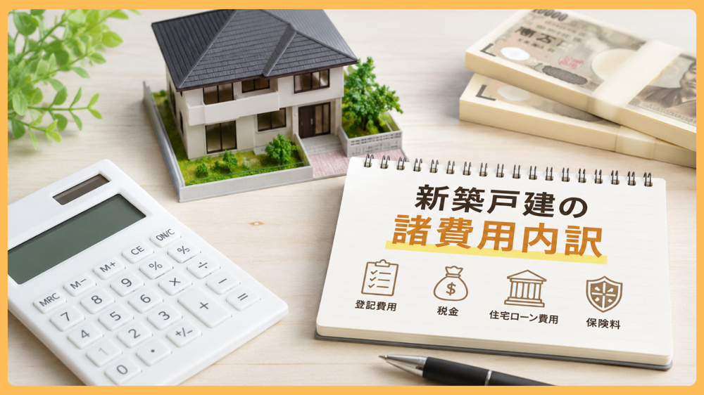 小山市の新築戸建購入を検討中？諸費用の内訳を知り賢く資金計画を立てる方法の画像