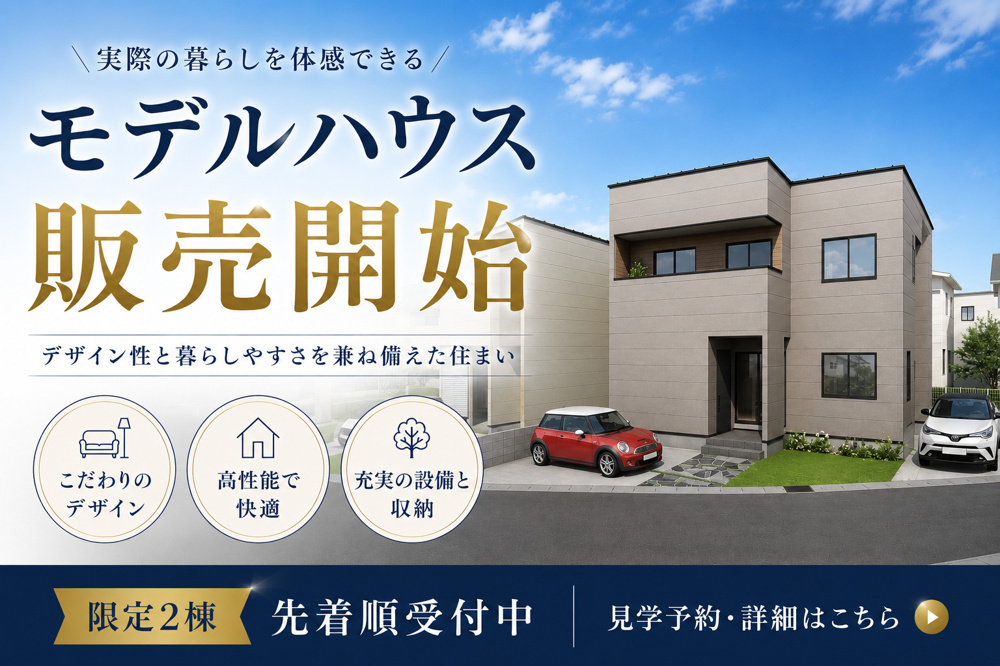 新伝馬モデルハウス内覧開始！！の画像